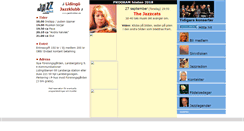 Desktop Screenshot of jazzklubben.se